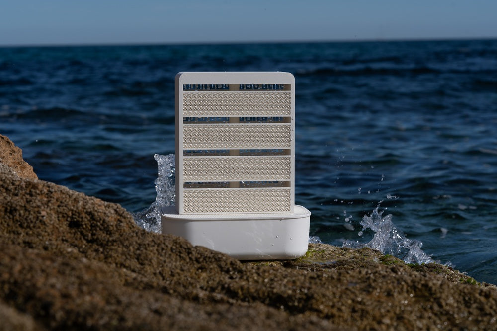 Mini-Saline am Meer