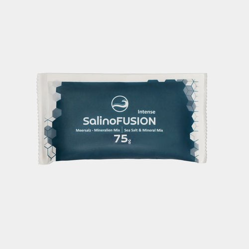 Salino FUSION Mineral-Salzmischung 75g Packung für die SalinoVatis Mini-Saline